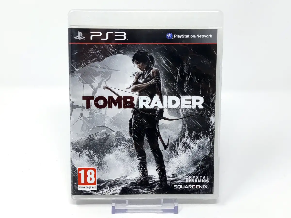 Portada de Tomb Raider (ITA) para PlayStation 3, edición PAL Italia, de segunda mano