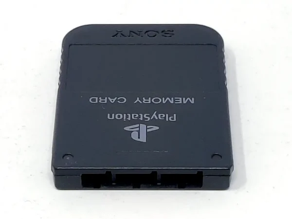 Memory Card Original (PS1) Negro para PlayStation 1, edición PAL España, de segunda mano
