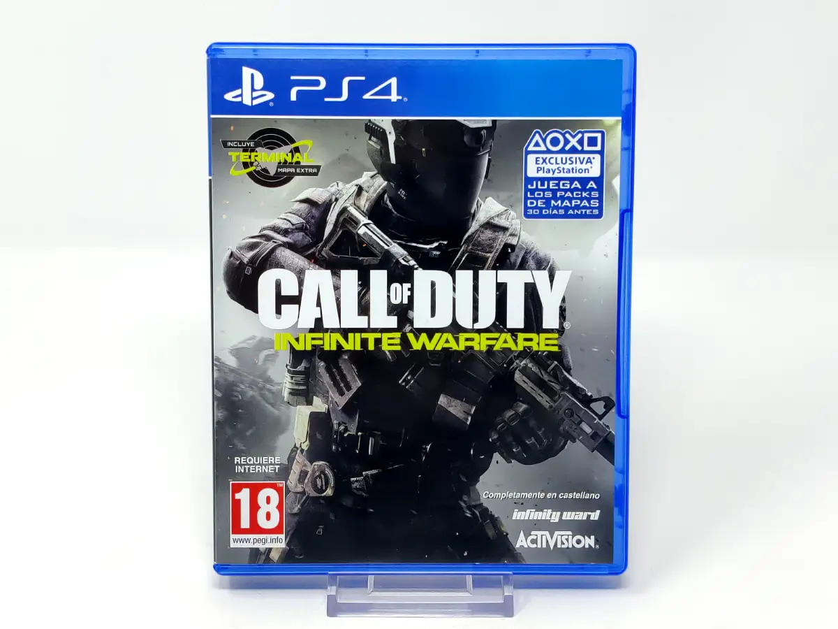 Portada de Call of Duty: Infinite Warfare (ESP) para PlayStation 4, edición PAL España, de segunda mano