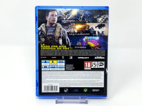 Parte trasera de Call of Duty: Infinite Warfare (ESP) (Rebajado) para PlayStation 2, edición PAL España