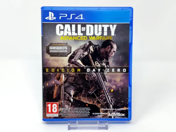 Portada de Call of Duty: Advanced Warfare (Edición Exoesqueleto) (ESP) para PlayStation 4, edición PAL España, de segunda mano
