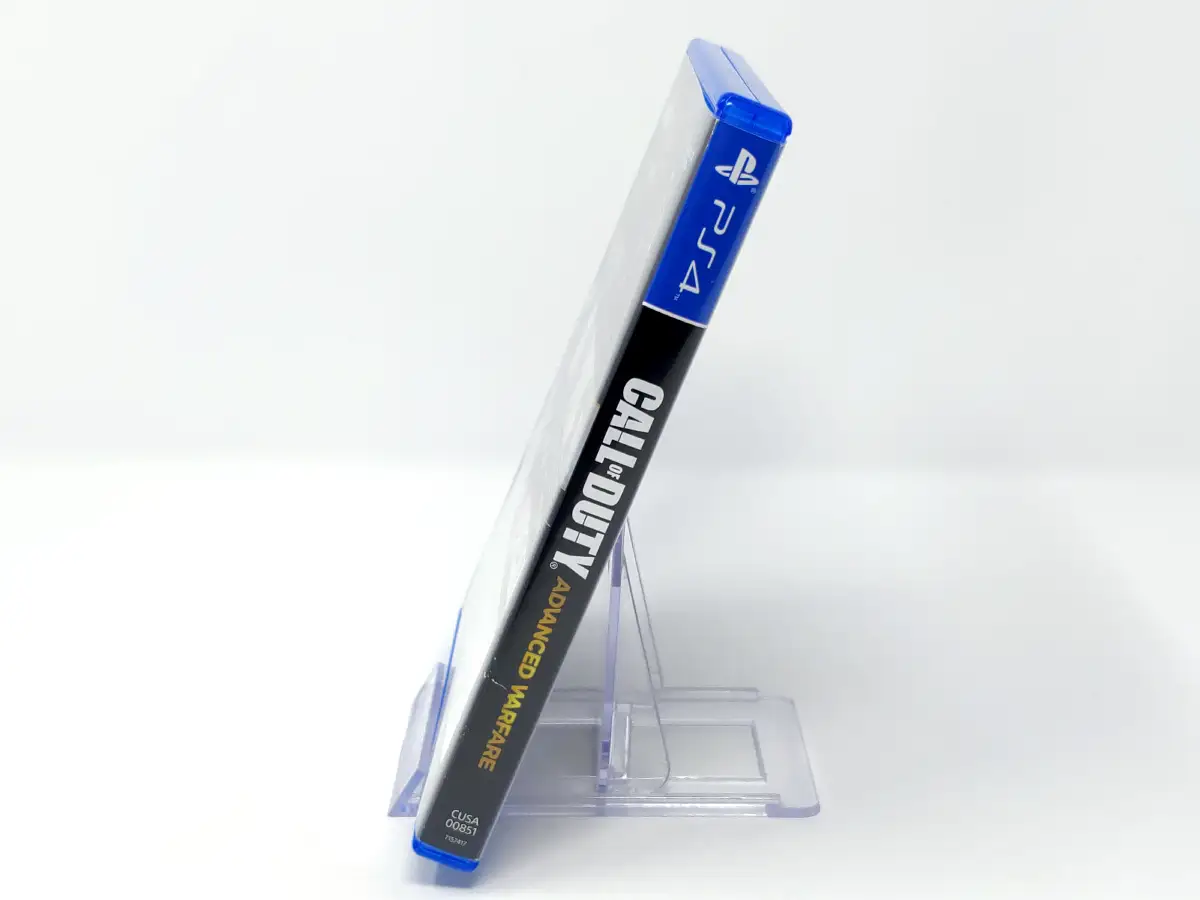 Lateral de la caja de Call of Duty: Advanced Warfare (Edición Exoesqueleto) (ESP) para PlayStation 4