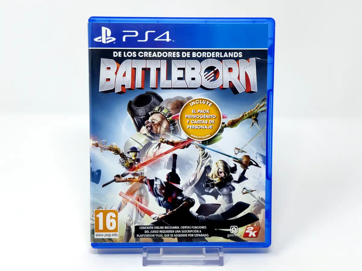 Portada de Battleborn (ESP) (Rebajado) para PlayStation 4, edición PAL España, de segunda mano