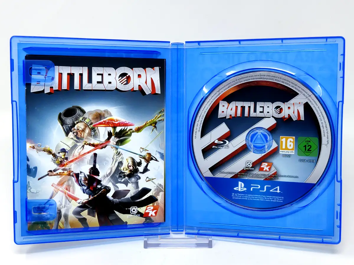 Interior del juego Battleborn (ESP) (Rebajado) para PlayStation 4 con disco y manual