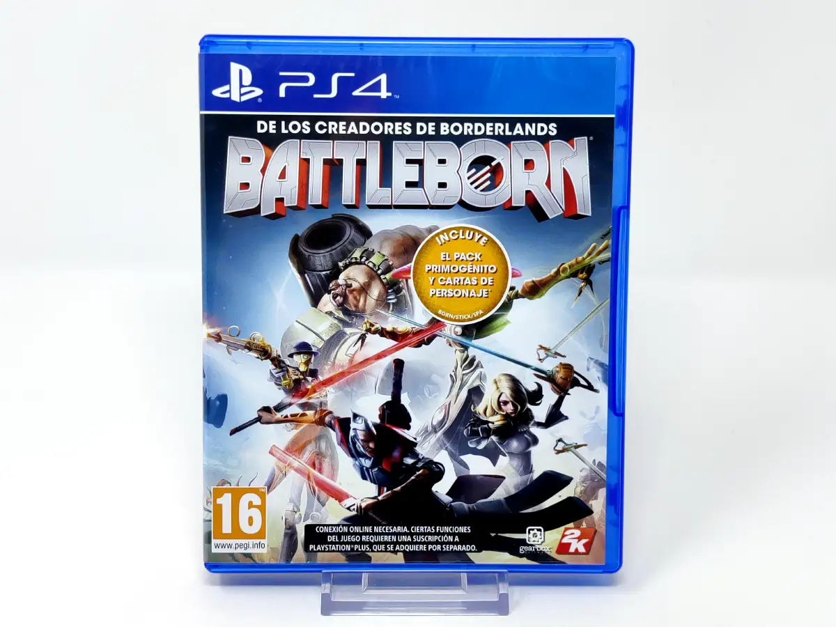 Portada de Battleborn (ESP) para PlayStation 4, edición PAL España, de segunda mano