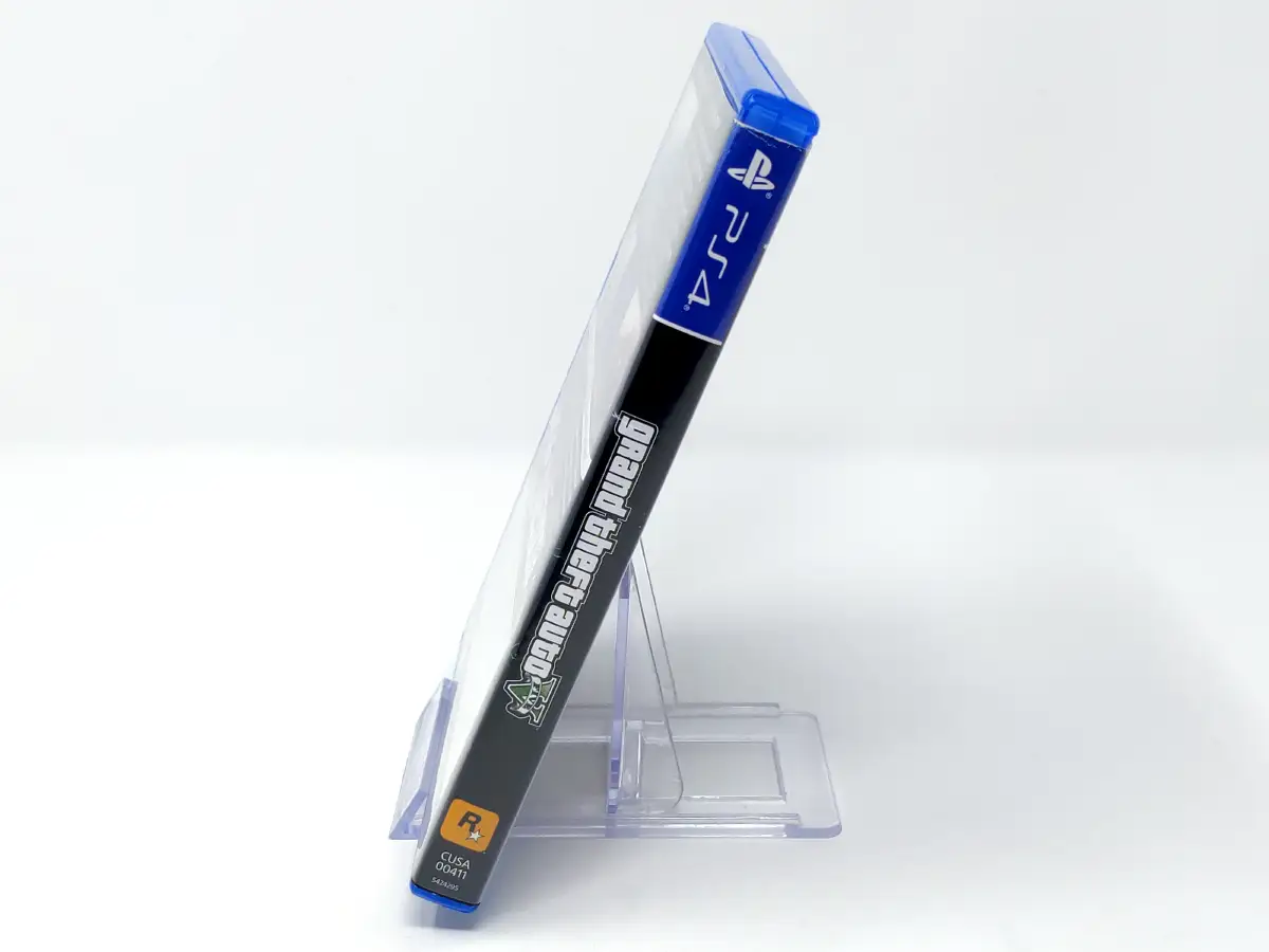 Lateral de la caja de Grand Theft Auto V (Premium Edition) (ESP) para PlayStation 4