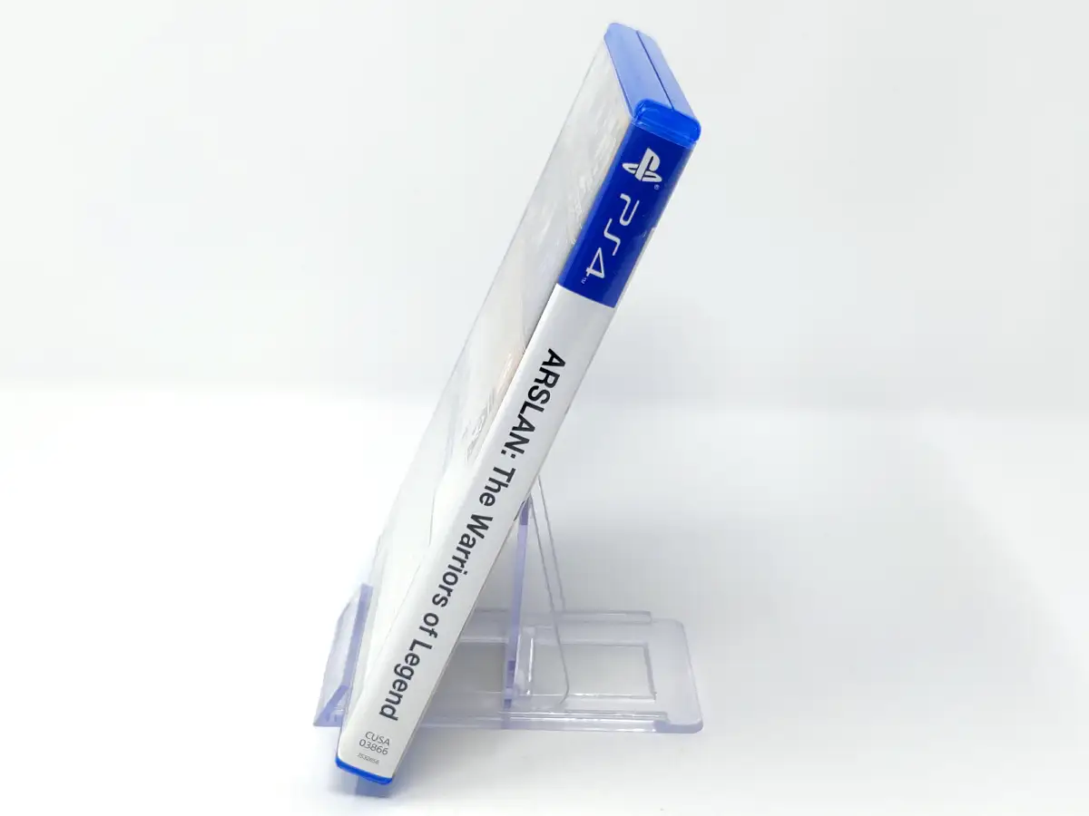 Lateral de la caja de Arslan: The Warriors of Legend (ESP) para PlayStation 4