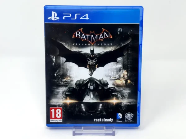 Portada de Batman: Arkham Knight (ESP) para PlayStation 4, edición PAL España, de segunda mano