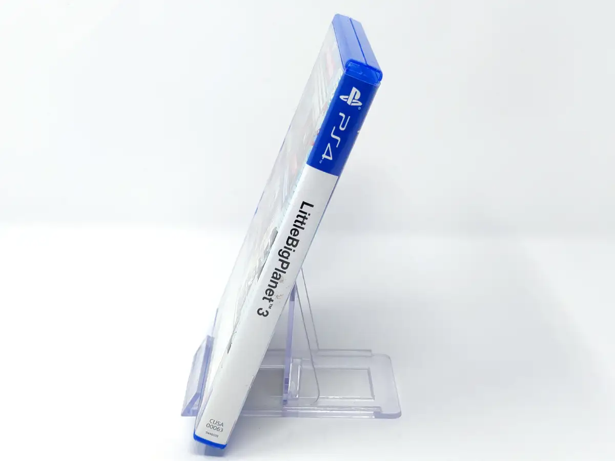 Lateral de la caja de LittleBigPlanet 3 (ESP) para PlayStation 4