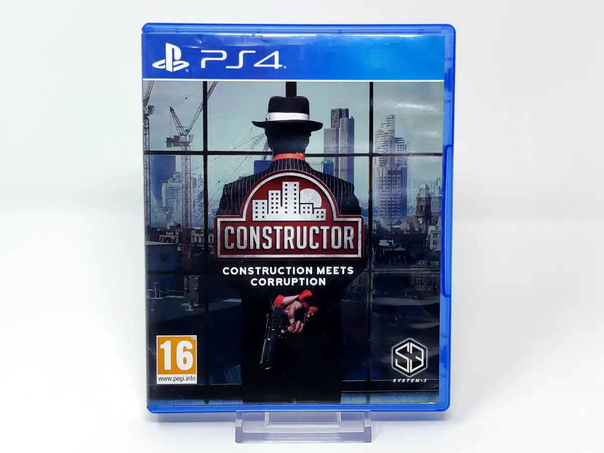 Portada de Constructor (ESP) para PlayStation 4, edición PAL España, de segunda mano