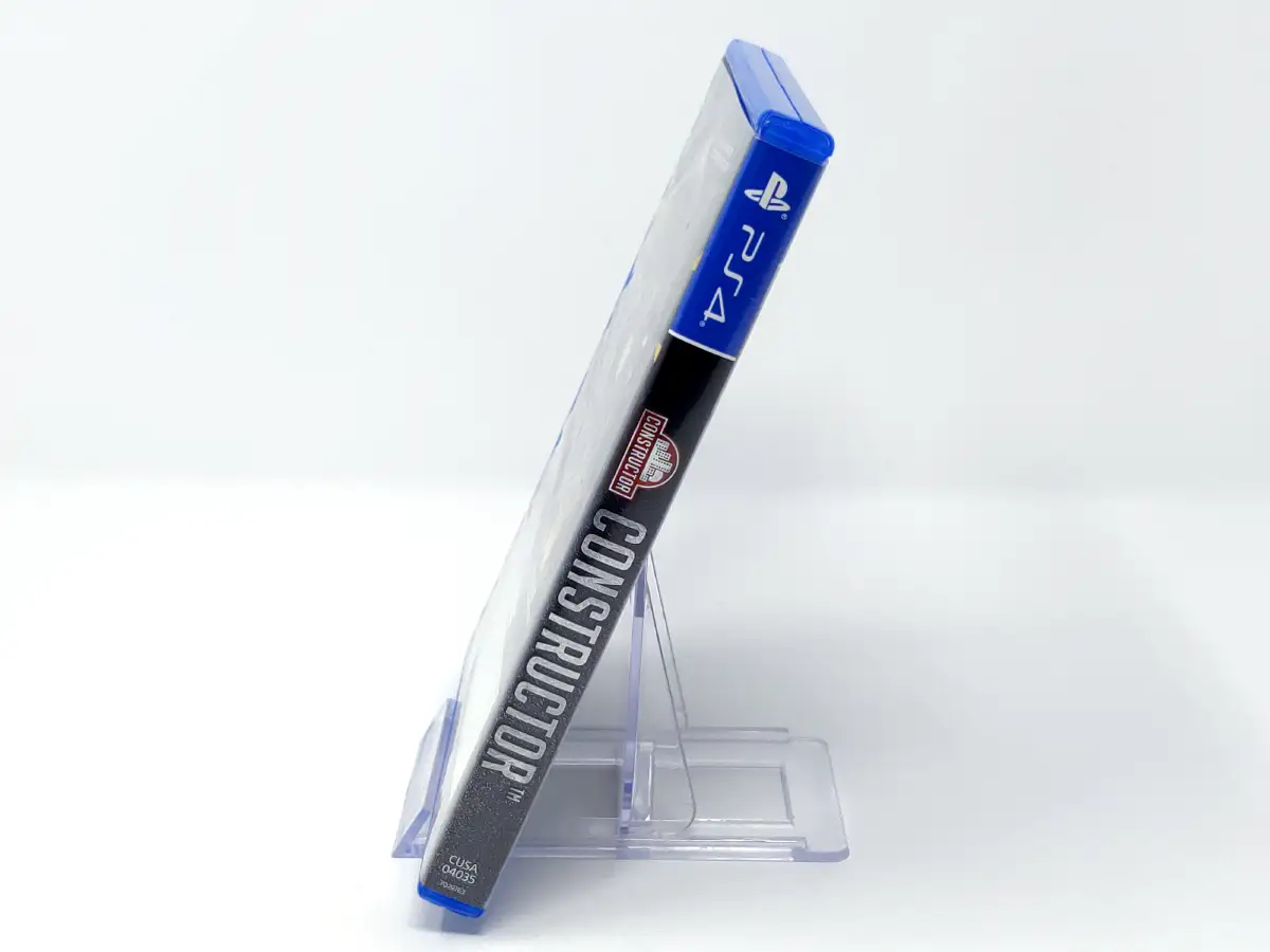 Lateral de la caja de Constructor (ESP) para PlayStation 4