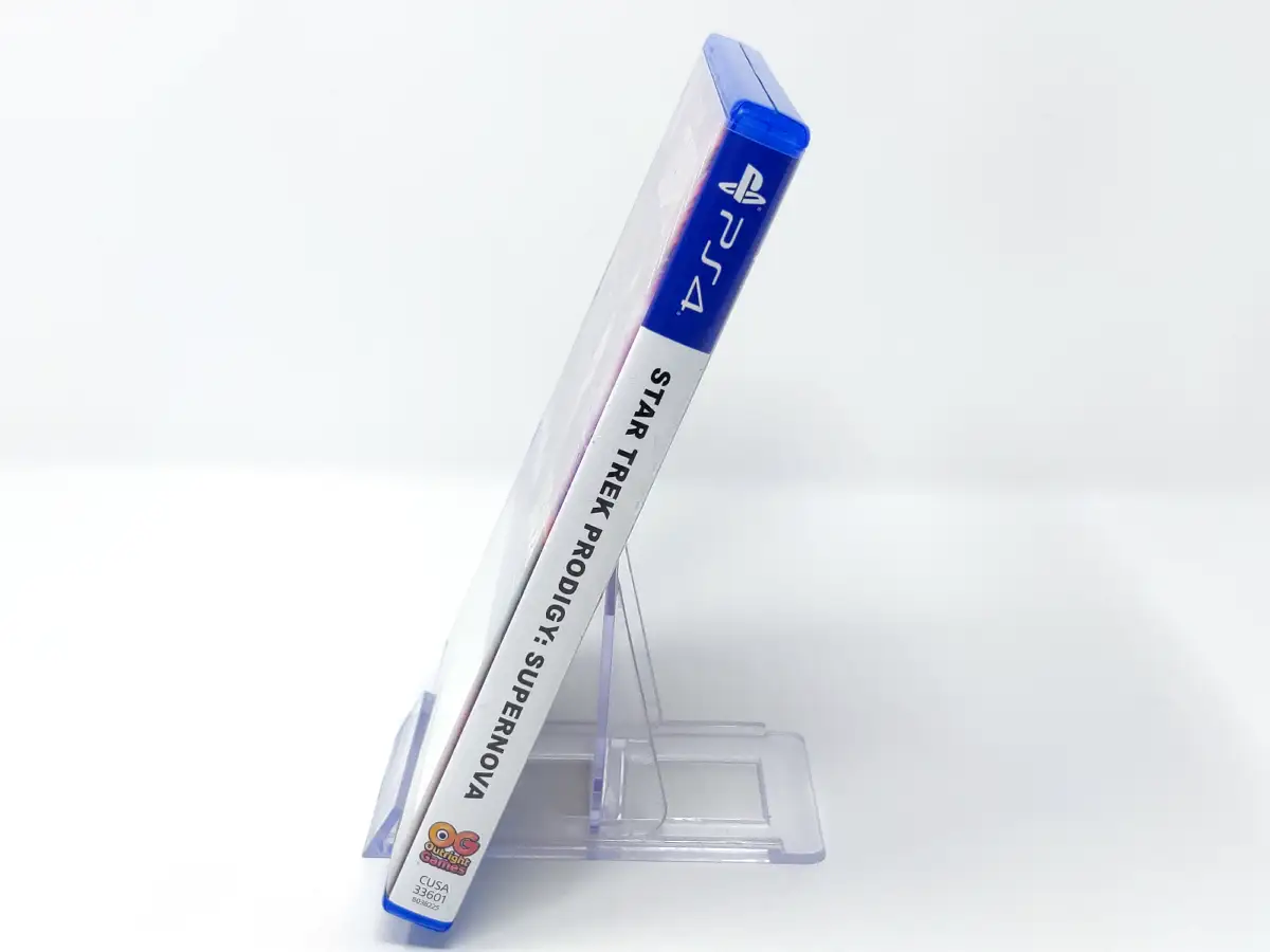 Lateral de la caja de Star Trek Prodigy: Supernova (ESP) para PlayStation 4