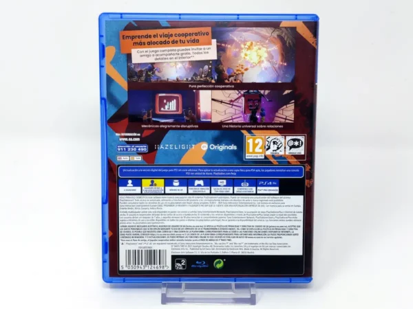 Parte trasera de It Takes Two (ESP) para PlayStation 4, edición PAL España