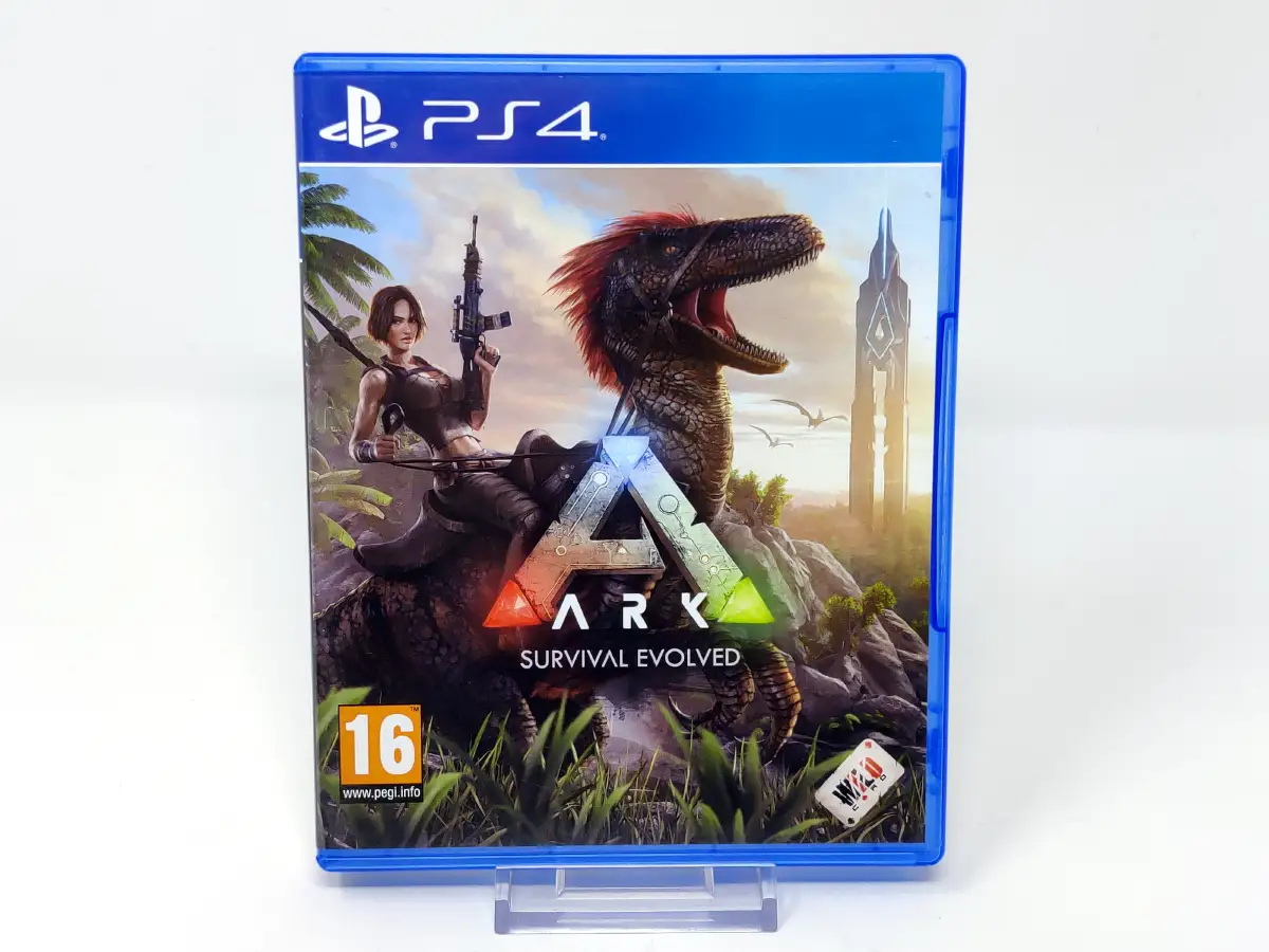 Portada de ARK: Survival Evolved (ESP) para PlayStation 4, edición PAL España, de segunda mano