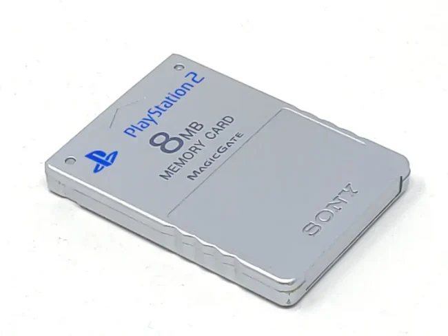 Memory Card 8 MB Plata Sony PS2