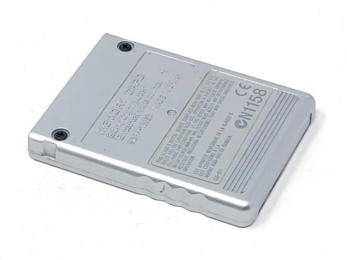 Memory Card 8 MB Plata Sony PS2 para PlayStation 2, edición PAL España, de segunda mano