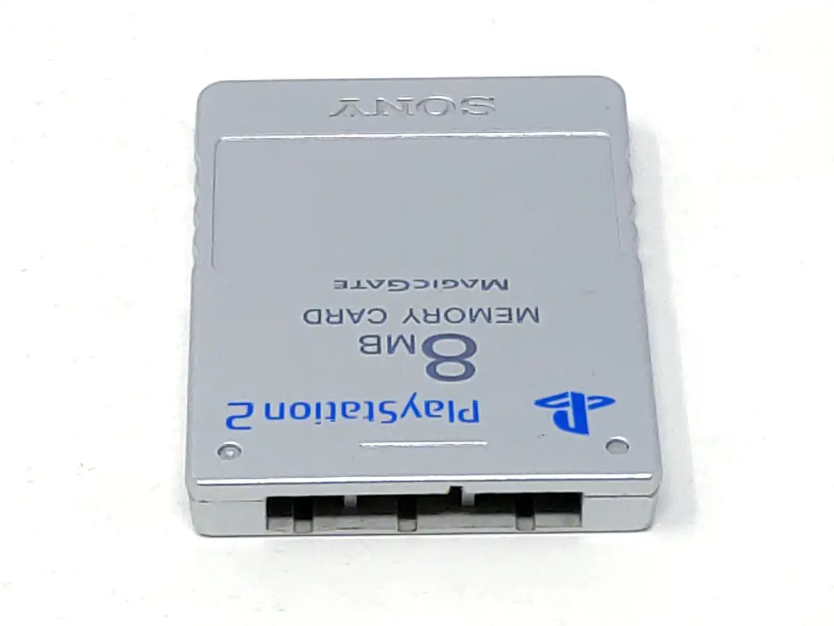 Memory Card 8 MB Plata Sony PS2 para PlayStation 2, edición PAL España, de segunda mano