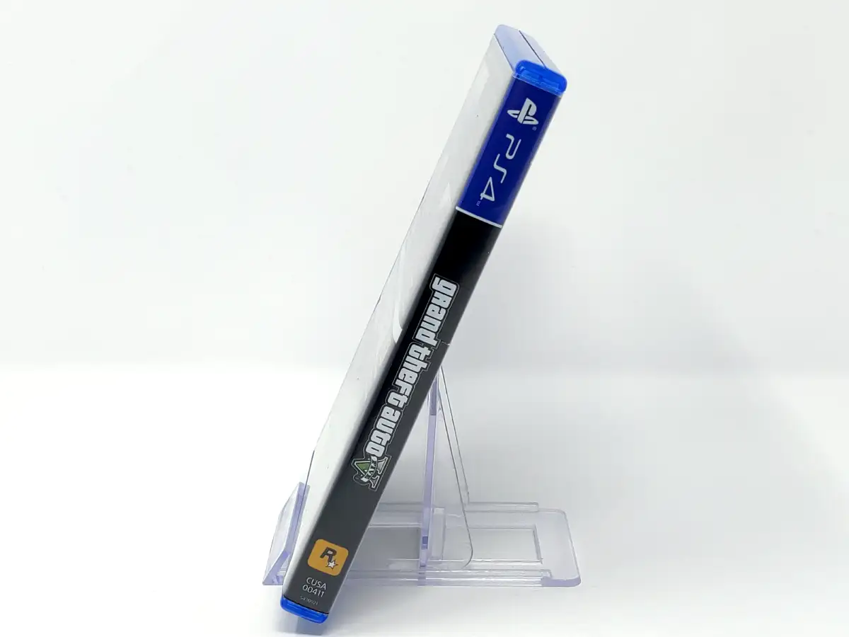 Lateral de la caja de Grand Theft Auto V (ESP) (Con Mapa) (v2) para PlayStation 4