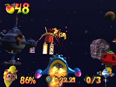 Screenshot de Crash Bandicoot: La Venganza de Cortex (ESP)