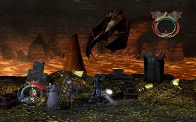 Screenshot de Forgotten Realms: Demon Stone (ESP) (Disco)