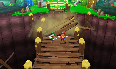 Screenshot de Mario & Luigi: Dream Team Bros. (ESP)