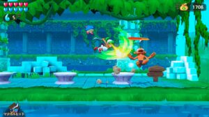 Screenshot de Wonder Boy: Asha in Monster World (ESP)
