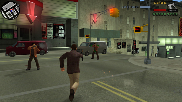 Screenshot de Grand Theft Auto: Liberty City Stories (ESP) (Platinum) (Precintado)