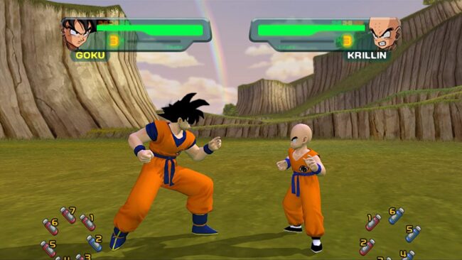 Screenshot de Dragon Ball Z: Budokai (ESP)