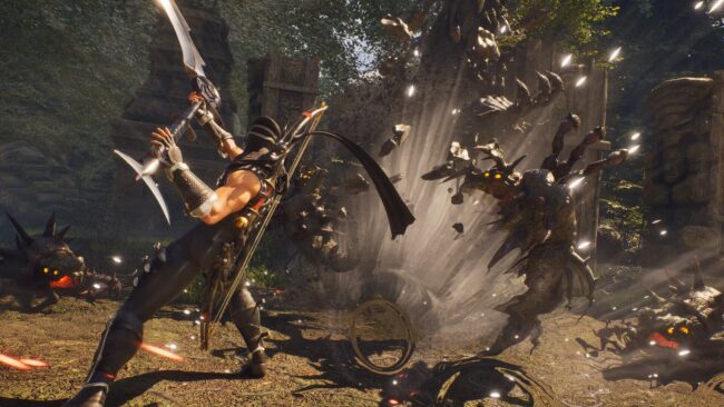 Screenshot de Ninja Gaiden 2 Black (ASIA) (Precintado)