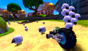 Screenshot de Skylanders SuperChargers Racing (ESP)