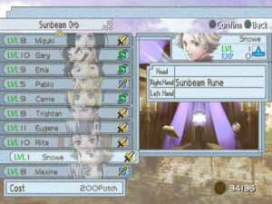 Screenshot de Suikoden Tactics (ESP)