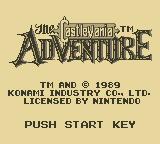Screenshot de Castlevania: The Adventure (ESP) (Cartucho)