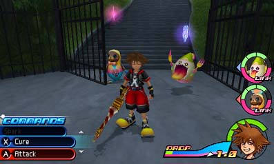 Screenshot de Kingdom Hearts 3D: Dream Drop Distance (ESP)