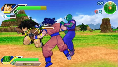 Screenshot de Dragon Ball Z: Tenkaichi Tag Team (ESP)