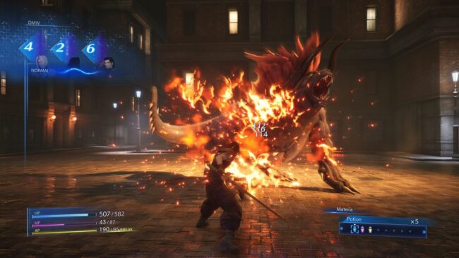 Screenshot de Crisis Core: Final Fantasy VII Reunion (ESP)