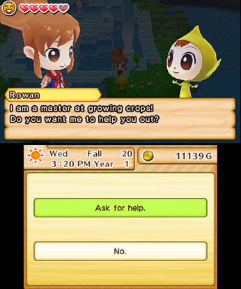 Screenshot de Harvest Moon: El Valle Perdido (ESP)