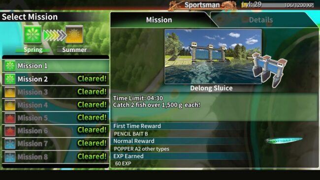 Screenshot de Legendary Fishing (ESP)