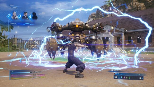 Screenshot de Crisis Core: Final Fantasy VII Reunion (ESP)