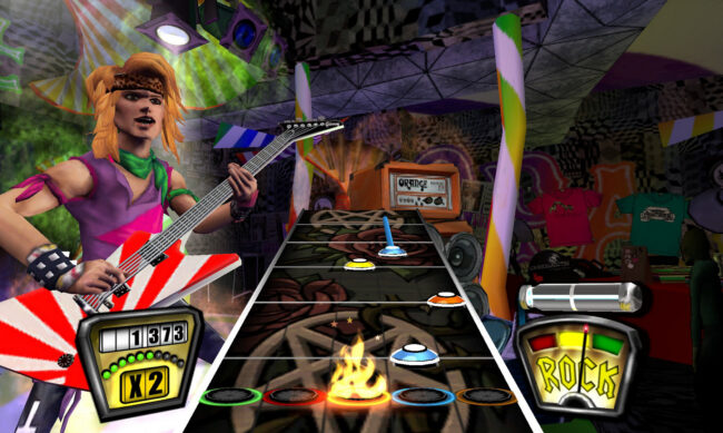 Screenshot de Guitar Hero Encore: Rocks the 80s (ESP)