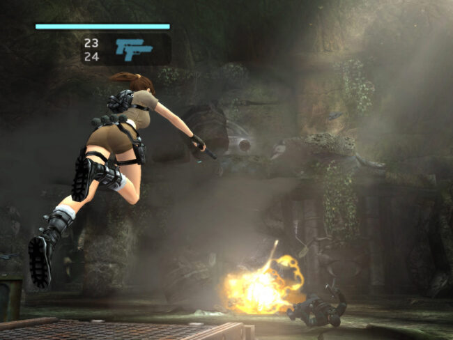 Screenshot de Lara Croft Tomb Raider: Legend (ESP) (Manual)