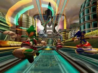 Screenshot de Sonic Riders: Zero Gravity (ESP)