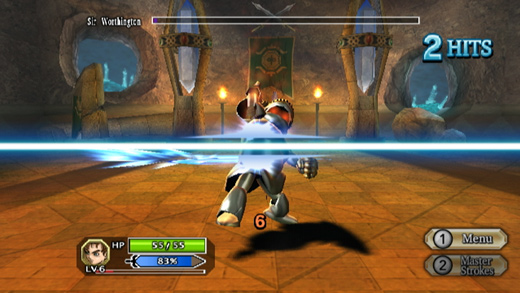 Screenshot de Dragon Quest Swords: La Reina enmascarada y la Torre de los Espejos (ESP)