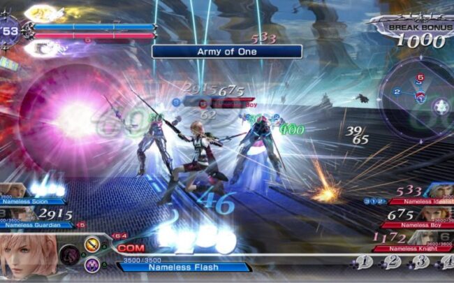 Screenshot de Dissidia Final Fantasy (ESP)