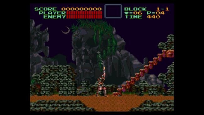 Screenshot de Super Castlevania IV (ALE) (Cartucho)