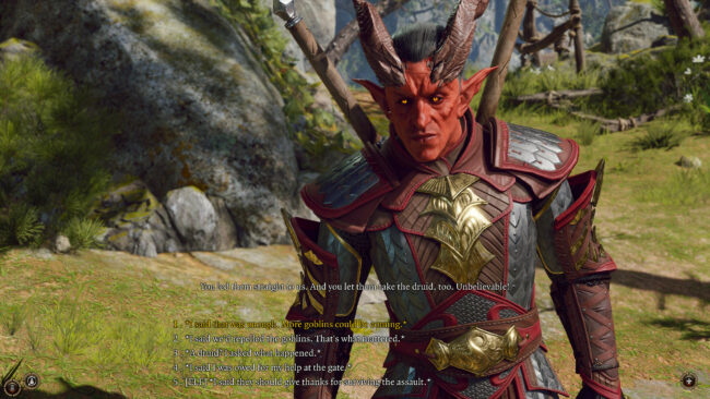 Screenshot de Baldur's Gate III (JAP) (Precintado)