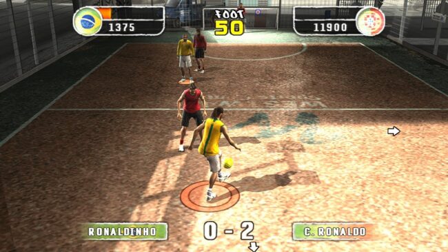 Screenshot de FIFA Street 2 (ITA)