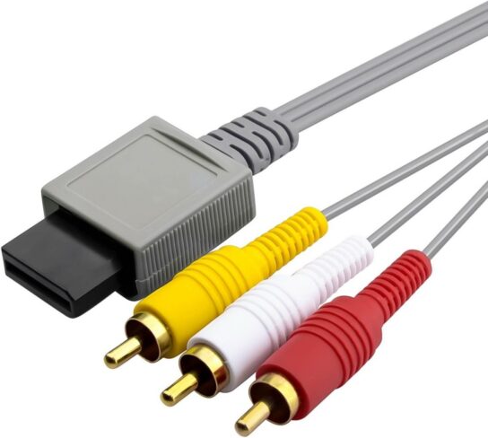 Cable Video Av Para Wii/Wii U