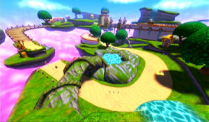 Screenshot de Skylanders SuperChargers Racing (ESP)