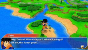 Screenshot de Dragon Ball Z: Tenkaichi Tag Team (ESP)