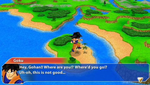 Screenshot de Dragon Ball Z: Tenkaichi Tag Team (ESP)